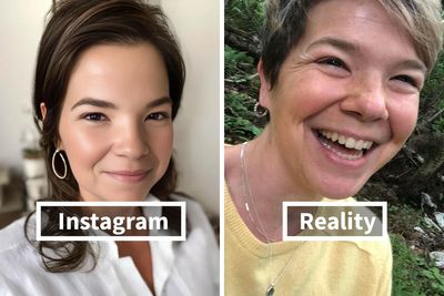 35 Embarrassing Instagram Vs. Reality Pics Of People Trying To Hide Their Age
