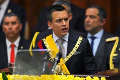 Ecuador's Youngest-ever President Daniel Noboa Takes Office