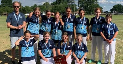 Eleebana girls cricket team crowned state champions