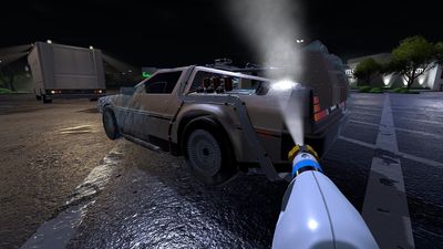 PowerWash Simulator Takes You Back to the Future