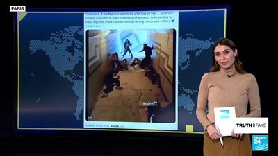 This video does not show Muslim migrants assaulting women in Paris metro