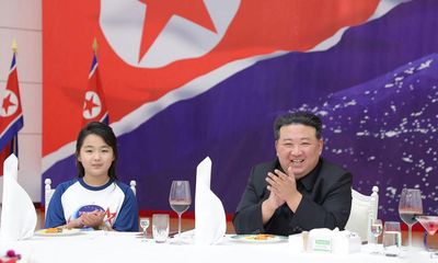 North Korean spy satellite team attend banquet with Kim Jong-un and daughter Ju Ae