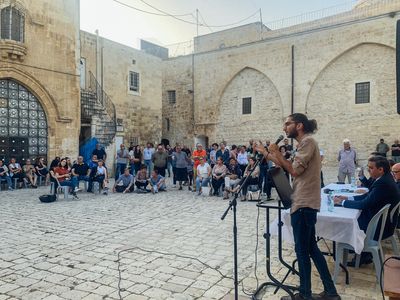 ‘We won’t leave’: Armenians in Jerusalem push back against armed settlers