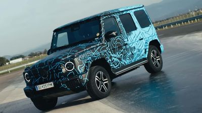 Mercedes Boss Does 360-Degree Turn On The Spot With Electric G-Class