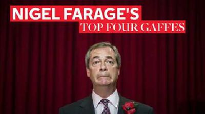 From 'racist' comments to a plane crash, a look at Nigel Farage's most controversial moments