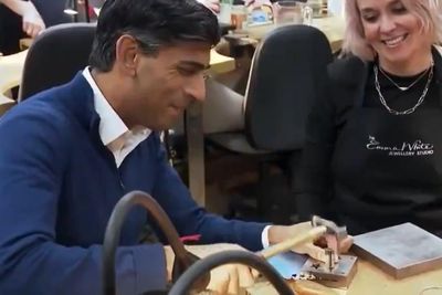 Rishi Sunak's viral hammer video sees Labour panned for 'dishonest' attack