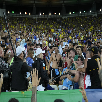 Violent Clashes Delay South American World Cup Qualifier In Maracana Stadium