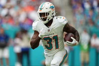 WATCH: Dolphins RB Raheem Mostert scores his league-leading 12th rushing TD vs. Jets