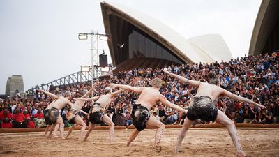 Indigenous dancers reach for the stars at Opera House