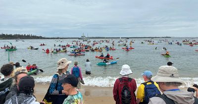 Protesters blockade world's largest coal port at Newcastle in massive climate action
