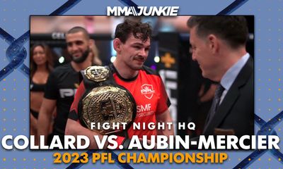 Olivier Aubin-Mercier outworks Clay Collard for second $1M win, plans time off | 2023 PFL Championship Fight Night HQ