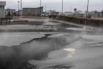 Iceland volcano – live: Met Office issues magma warning as likelihood of imminent eruption remains