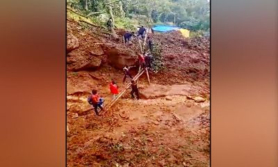 Tamil Nadu Disaster Rescue team rescues 10 people trapped in landslide at Coonoor