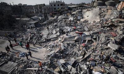 ‘Scarred for life’: the families still seeking dead amid Gaza rubble