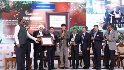 Recognition for Telangana industrial infrastructure corporation’s push for green projects