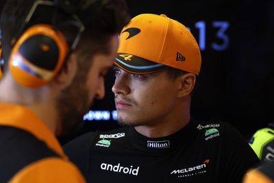 Norris says he is doing a "shit job" in F1 qualifying sessions