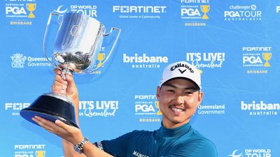 Lee cooks Australian PGA field in three-shot win