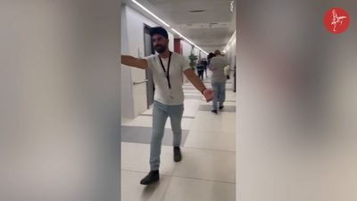 Nine-year-old hostage runs to his father after he is freed in Hamas Israel deal