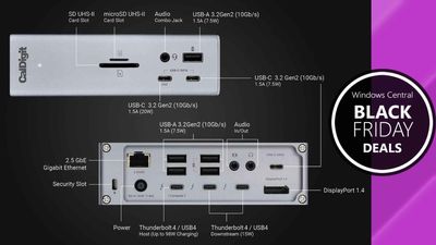 The best-rated Thunderbolt 4 dock EVER hits its lowest price to date, so you'll never run out of ports again