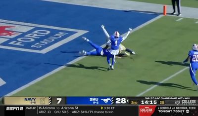 SMU’s long snapper recovered his own snap for a touchdown (yes, really)