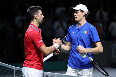 Jannik Sinner stuns Novak Djokovic to send Italy through to Davis Cup final