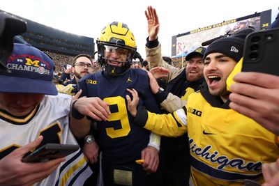 Watch Michigan fans storm the Big House field after Wolverines beat Ohio State (again)