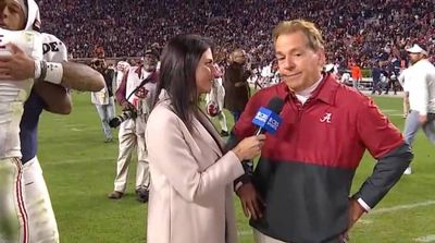 Nick Saban Had the Perfect Quote to Cap Off Alabama’s Wild Comeback Against Auburn