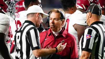 Referee Trampled in Huge Fight at End of Alabama-Auburn Game