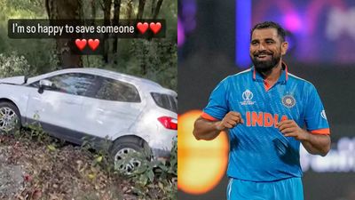 Watch: Mohammed Shami and team rescue accident victim near Nainital