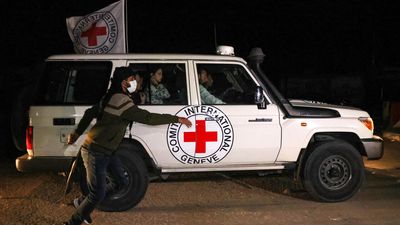 Israeli army says 17 hostages handed over to Red Cross by Hamas