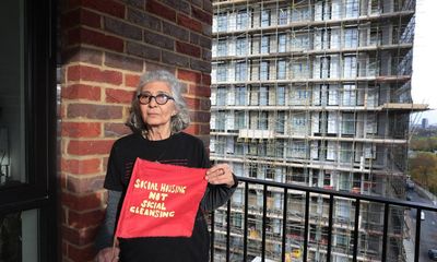 Campaigner for council housing in London fights on after leaving her home
