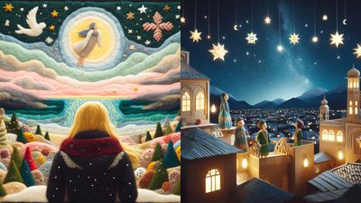 I’m already feeling festive thanks to these delightful AI artworks