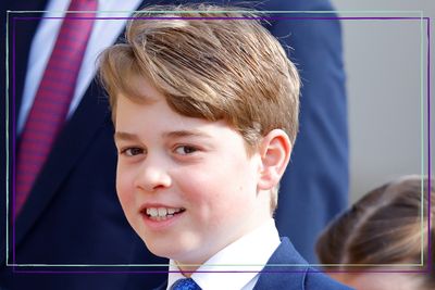 Prince George proves he’s learning family values from his dad Prince William as he plays ‘the role of protector’ with little brother Prince Louis