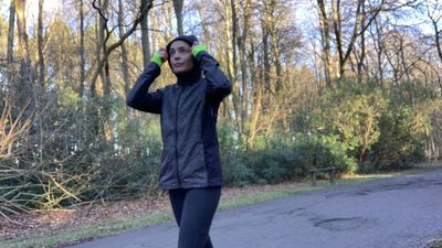 I've been lighting up the night with this super affordable hi-vis running gear