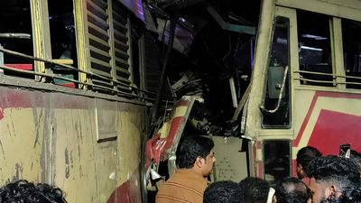 Several injured as KSRTC buses collide with each other near Neyyattinkara