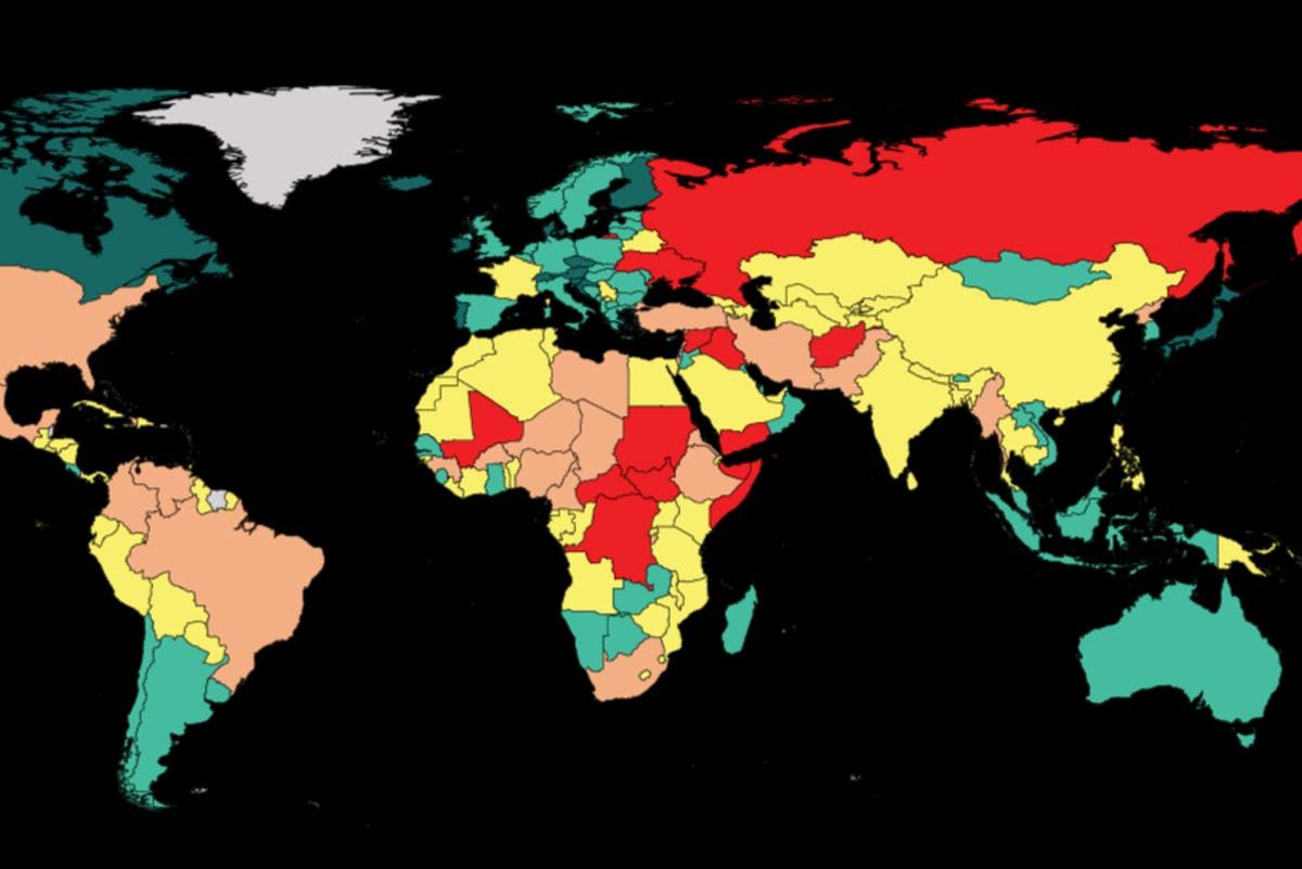 world-s-most-dangerous-countries-for-2023-revealed