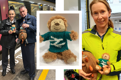 Lost toy monkey returned to toddler after 600-mile rail adventure