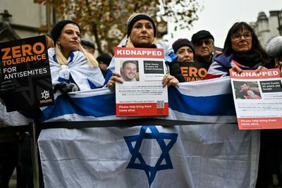 Thousands March Against Anti-Semitism In London