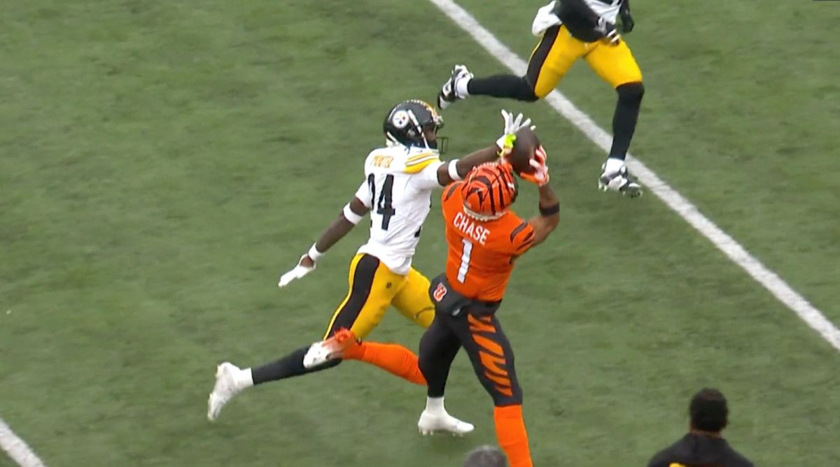 Bengals’ Ja’Marr Chase Makes Incredible Catch With…