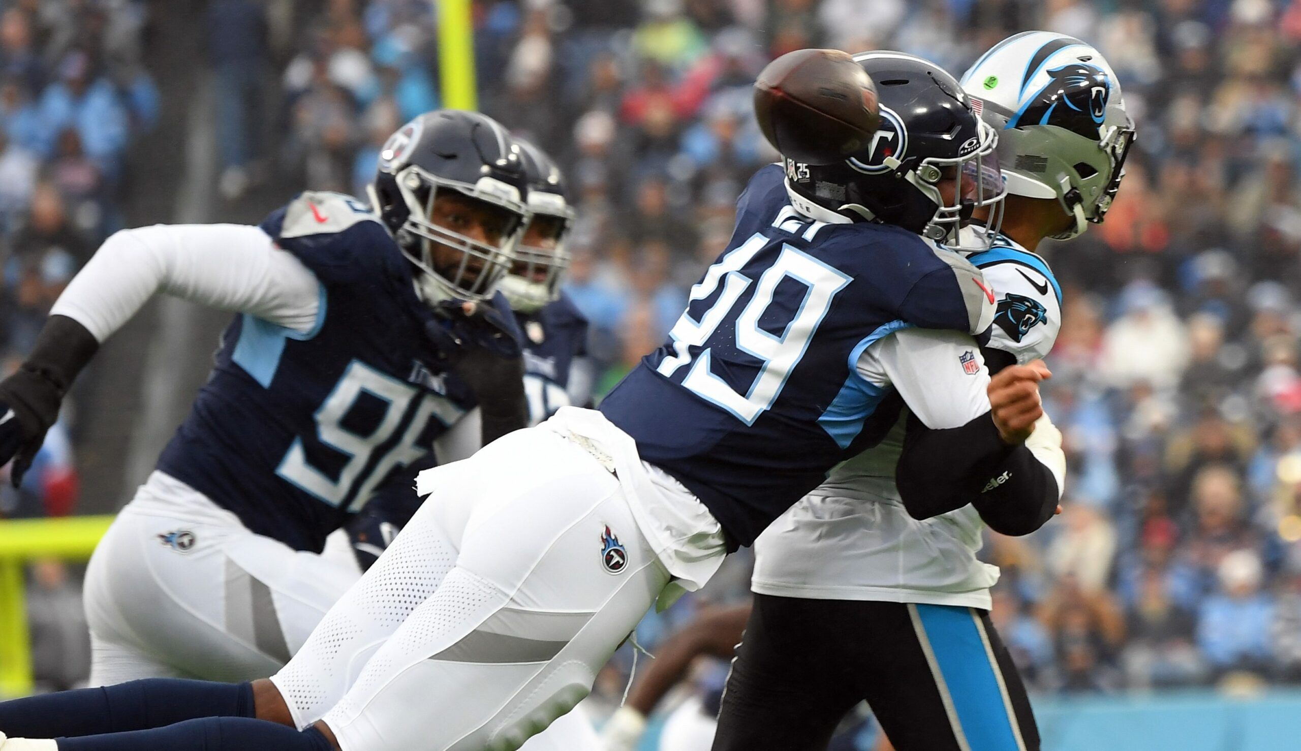 Carolina Panthers vs. Tennessee Titans game recap…