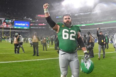 NFL Fans Loved Jason Kelce’s Key Move on Eagles’ Game-Winning TD vs. Bills