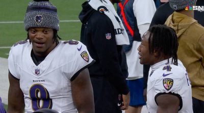 Ravens WR Zay Flowers Had a Brilliant TD Celebration, but Lamar Jackson Wasn’t a Fan