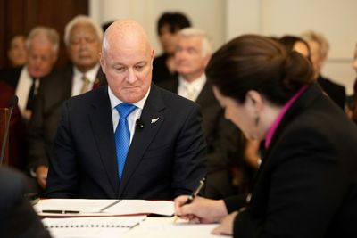 Luxon Sworn In As New Prime Minister Of New Zealand