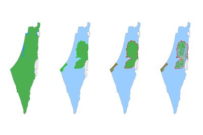 Israel-Palestine conflict: A brief history in maps and charts