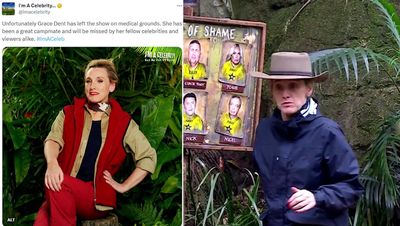 Grace Dent leaves Australia as she quits I'm A Celebrity on medical grounds