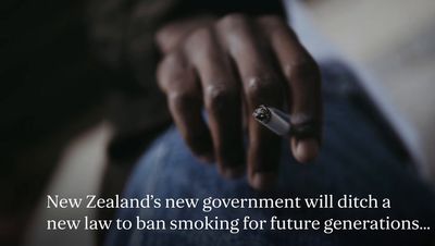 New Zealand in U-turn on plans for historic ban on smoking