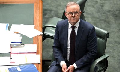 ‘I have been there’: Albanese references own experience of family violence as he defends Labor’s record