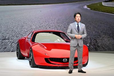 Mazda CEO says electric car inventory is piling up