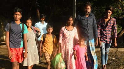Family of seven from Sri Lanka arrive in Dhanushkodi by boat