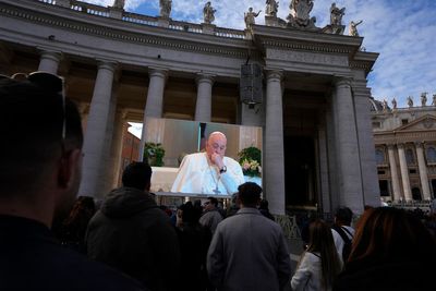 Pope Francis getting antibiotics intravenously for lung problem, limiting appointments, Vatican says